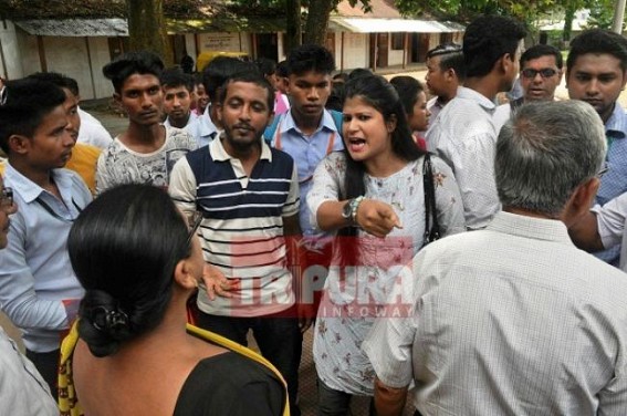 ABVP bares BJPâ€™s misrule in Tripura, money extortion from school kids